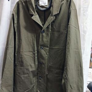 Paper Denim & Cloth Olive Green Lightweight Shirt Jacket